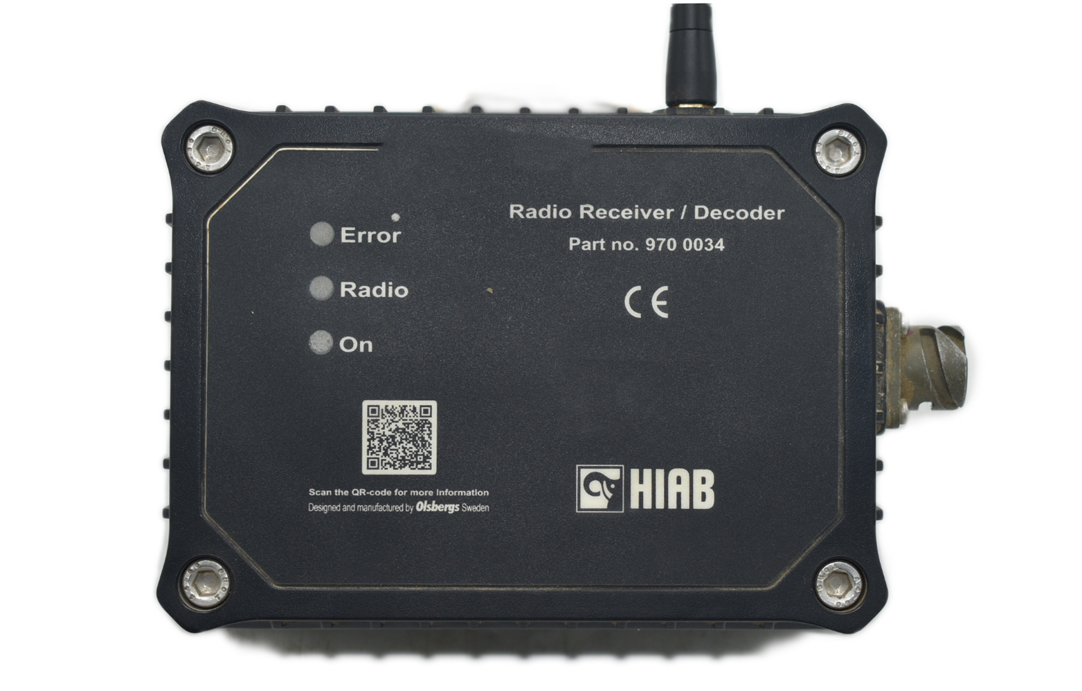 Receptor/decodificador de radio  9700034 